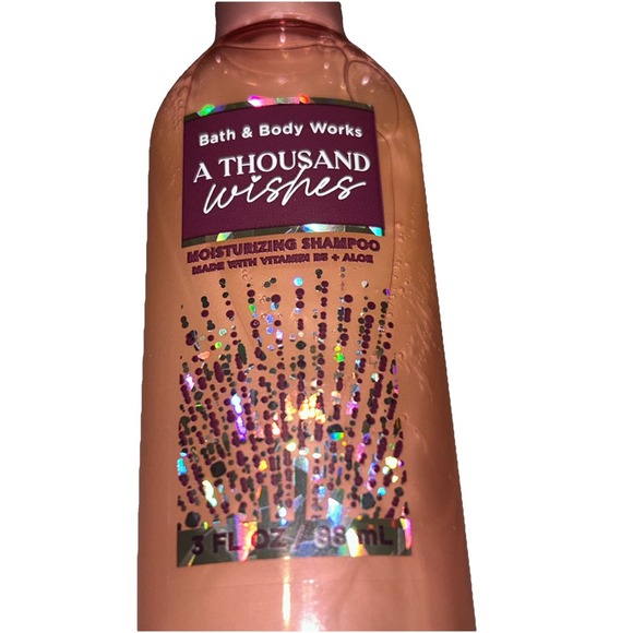 Bath & Body Works A Thousand Wishes Moisturizing Shampoo & Mini Travel 3oz - Picture 2 of 4